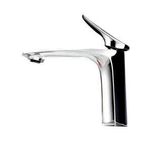 Robinet mitigeur pour lavabo Argenté chrome