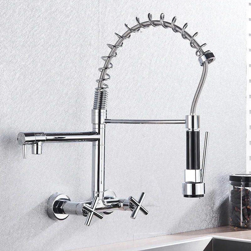Robinet mural cuisine Chrome / CHINA
