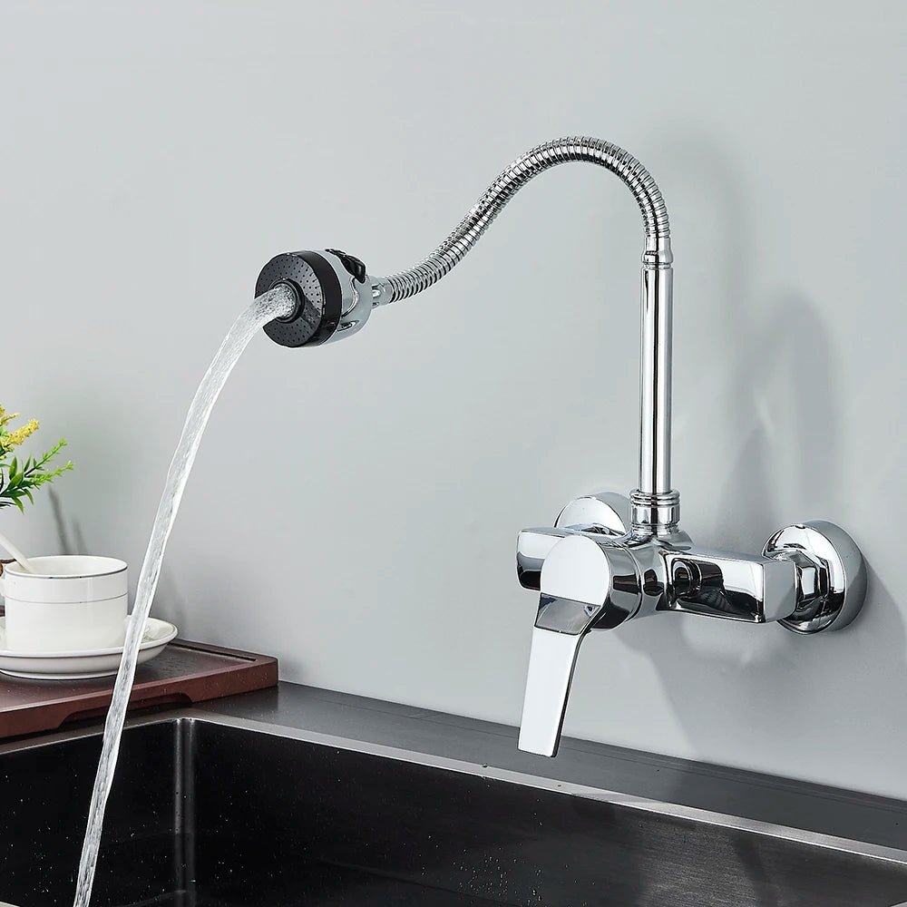 Robinet mural pour evier