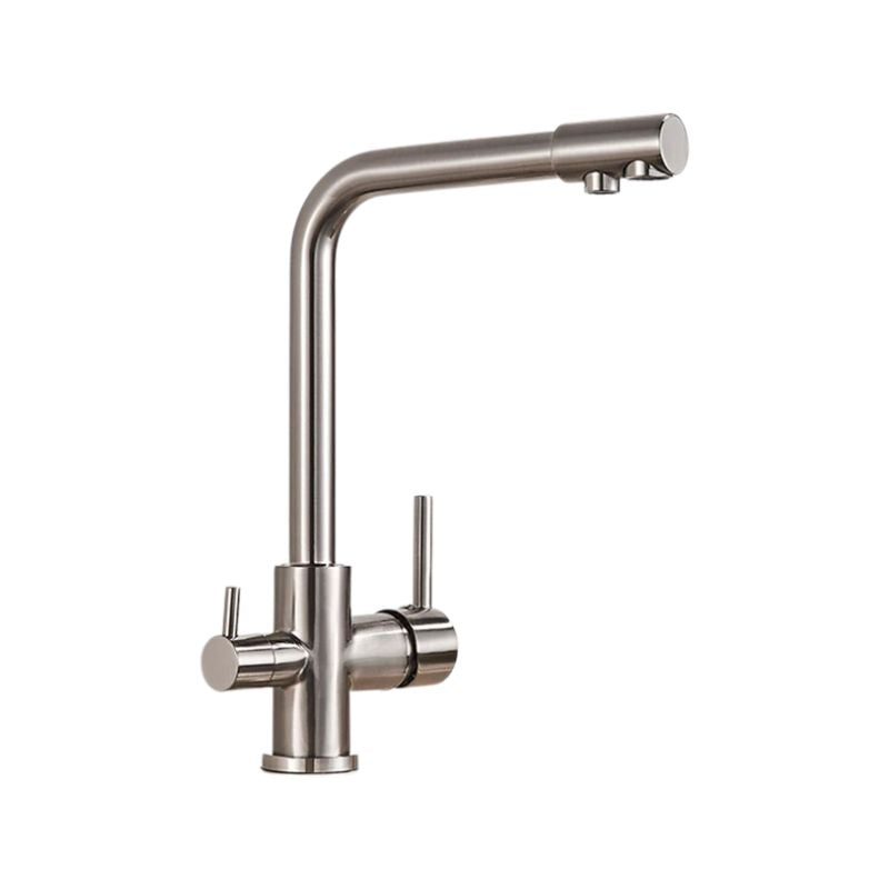 Robinet purificateur cuisine Nickel