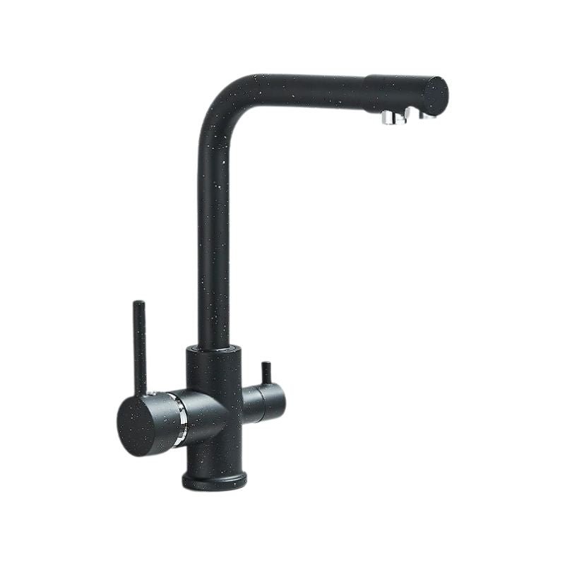 Robinet purificateur cuisine Noir