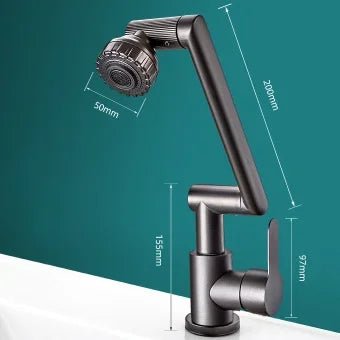 Robinet rabattable douchette Gris