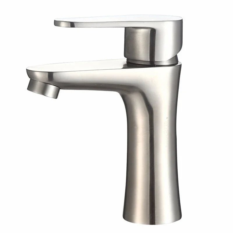 Robinet salle de bain argenté Argent brossé
