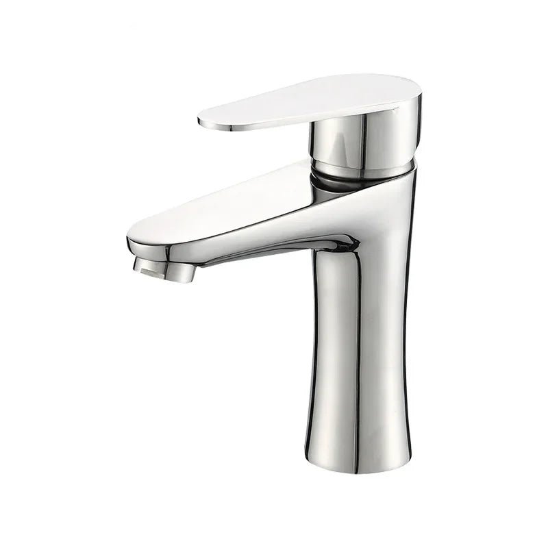 Robinet salle de bain argenté Argent chromé