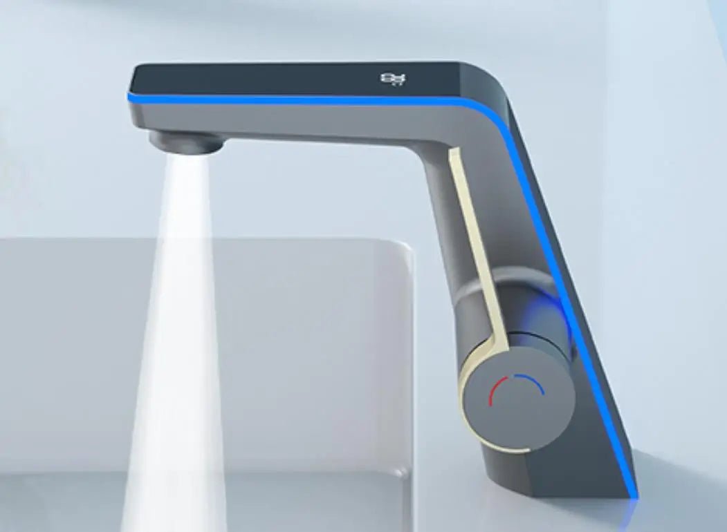 Robinet salle de bain avec led