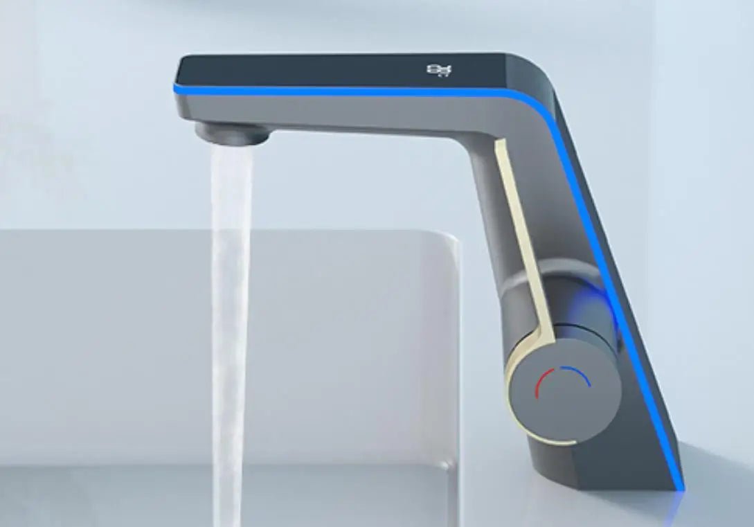 Robinet salle de bain avec led