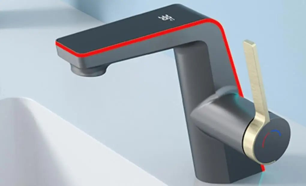 Robinet salle de bain avec led