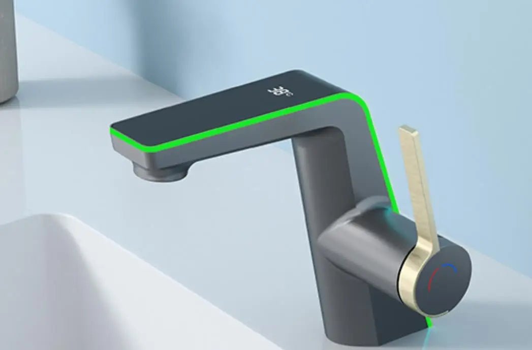 Robinet salle de bain avec led