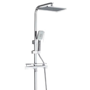 Robinet salle de bain chrome
