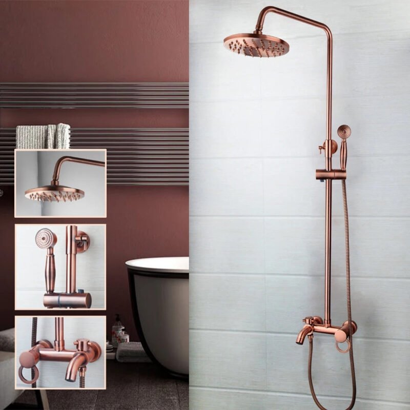 Robinet salle de bain cuivre