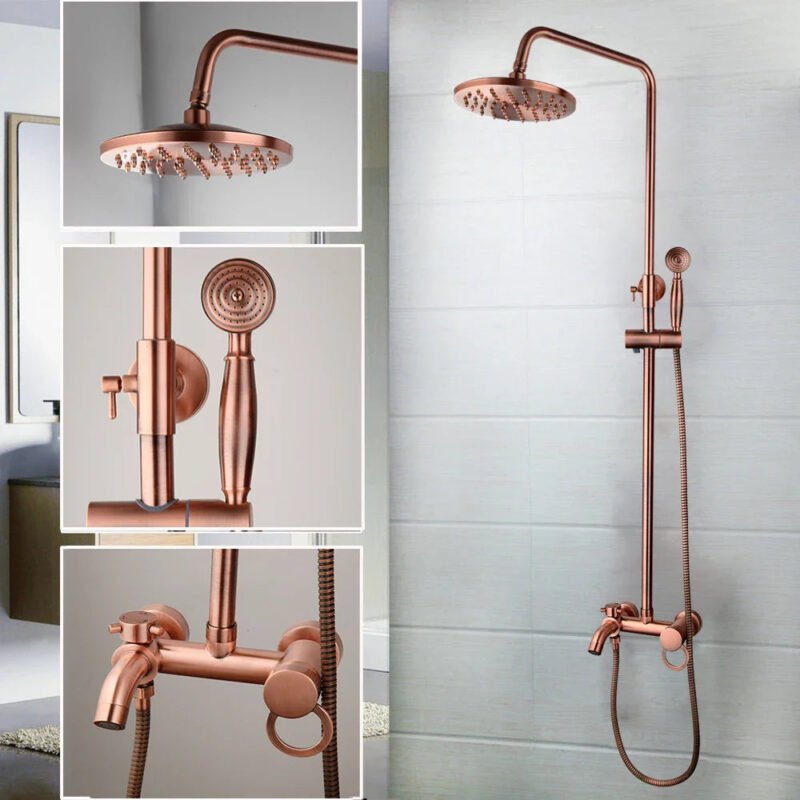 Robinet salle de bain cuivre