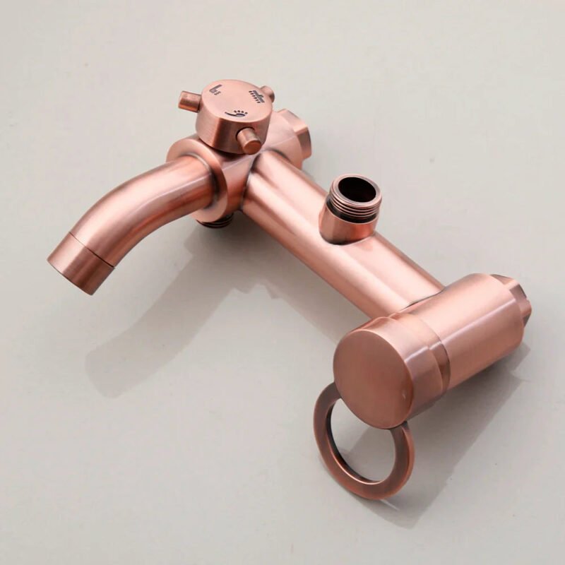 Robinet salle de bain cuivre
