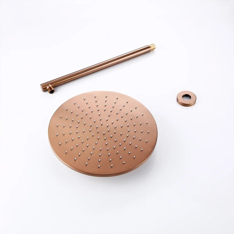 Robinet salle de bain cuivre rose