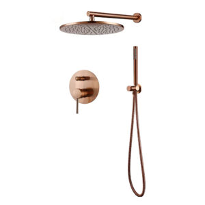 Robinet salle de bain cuivre rose