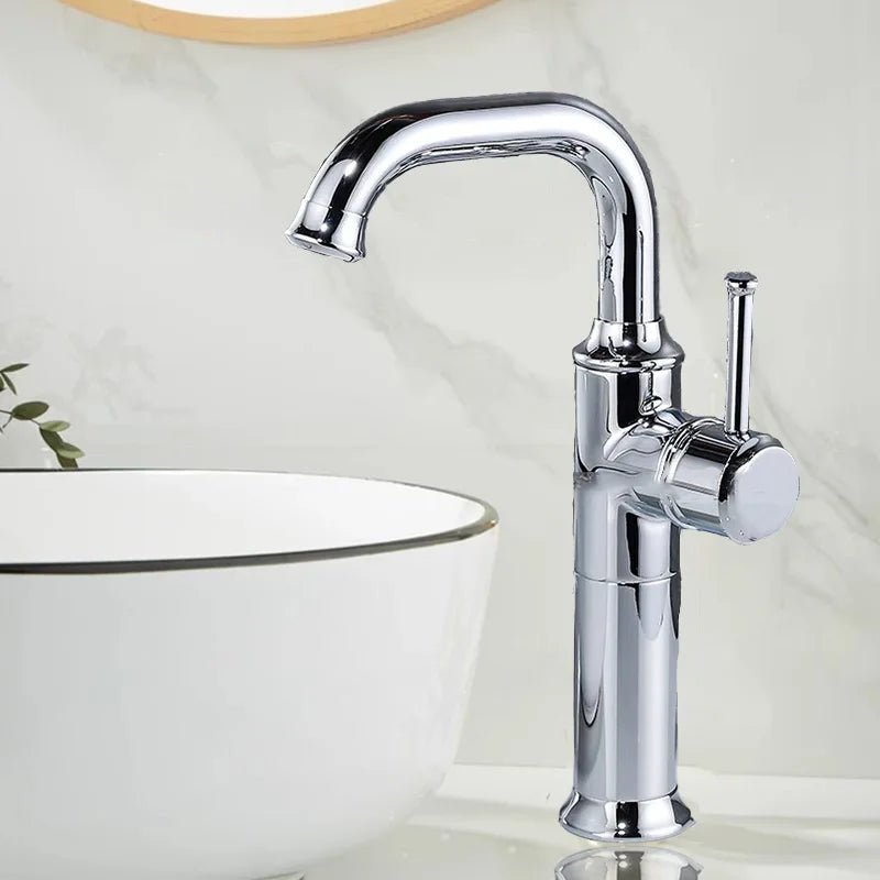 Robinet vintage inox Chrome