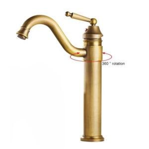 Robinet vintage lavabo Antique